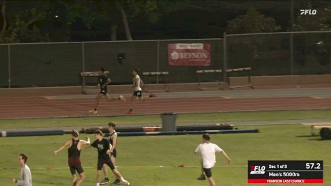 Men's 5k, Prelims 1