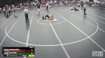 5A 145 lbs Quarterfinal - Mark Mullikin, Tl Hanna vs Cole Gambacorta, Socastee