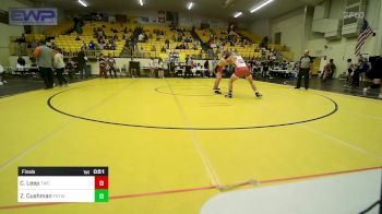 170-A lbs Final - Casen Leep, Tahlequah Wrestling Club vs Zach Cushman, Fort Gibson Youth Wrestling