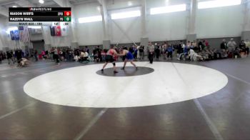 190 lbs Cons. Round 1 - Razdyn Wall, Pleasant Grove vs Mason Wirfs, Spanish Fork