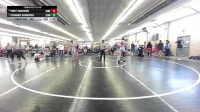 152 lbs Consi Of 8 #1 - Trey Highers, Rome vs Conner Roberts, Berwick