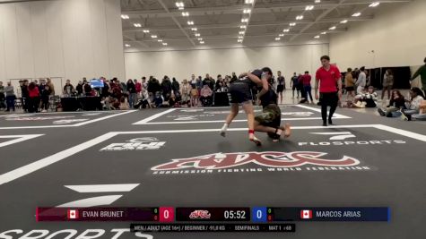 Evan Brunet vs Marcos Arias 2025 ADCC Niagara Open