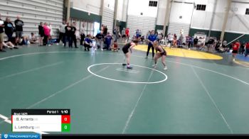 112-123 lbs Quarterfinal - Bella Arrants, GI Grapplers vs Lacy Lemburg, Lakeview
