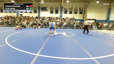 138 lbs Round Of 16 - Katelyn Belanger, Lawrence vs Eliza Speek, Granby