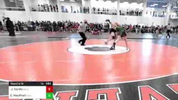 182 lbs Round Of 16 - Joshua Cordio, Nashoba vs Christopher MacPhail, Minnechaug