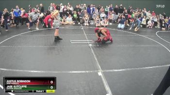 100 lbs Round 1 - Jase Sutcliffe, Gaston Grizzlies vs Justus Robinson, Dixie Hornets