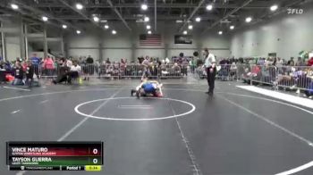 95 lbs Cons. Round 2 - Vince Maturo, SlyFox Wrestling Academy vs Tayson Guerra, Leoti Takedown