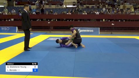 Quintan Gladstone Young vs Luke Boroda 2024 Pan IBJJF Jiu-Jitsu No-Gi Championship
