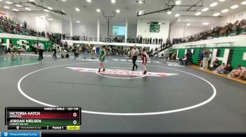 120-125 lbs Cons. Round 1 - Jordan Nielsen, Lander Valley vs Victoria Hatch, Riverton