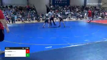 90 lbs Consolation - Samson Dobbs, Social Circle USA Takedown vs Cole Irons, Hornets Wrestling Club