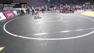 2A/1A Boys 113 Cons. Round 2 - Everett Palanuk, Oakridge Boys vs Jaxson Wight, Heppner Boys