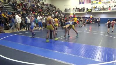 116 lbs Quarterfinal - Luke Pensiero, Bishop McCort vs Gannon Beach, Mayfield May Academy