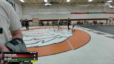 98 lbs 5th Place Match - Eli Asay, Cody Wrestling Club vs Walter Geer, Cody Wrestling Club