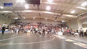 92 lbs Semifinal - Tajuan Davis, Team Tulsa Wrestling Club vs Jacob Boren, Verdigris Youth Wrestling