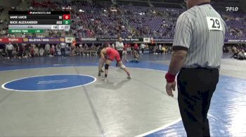 174 lbs Quarters & 1st Wb (16 Team) - Jake Luce, North Central vs Nick Alexander, Augsburg