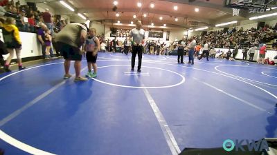 115 lbs Rr Rnd 2 - Sydney O'Brien, Verdigris Youth Wrestling vs Laiklyn Wiese, Warrior Wrestling Club