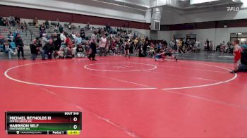 56-58 lbs Quarterfinal - Michael Reynolds Iii, Center Grove WC vs Harrison Self, Contenders WA