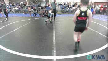 45 lbs Semifinal - Ryot Bonham, Prime Wrestling vs Walker Hines, Comanche Takedown Club