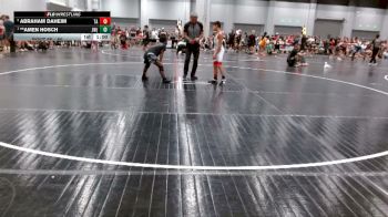 80 lbs Cons. Semi - **Amen Hosch, Jaguar Warriors (WC) vs Abraham Daheim, Team Aggression