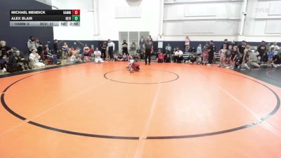 95 lbs Round Robin 4 - Michael Mendick, Hammers - YTH vs Alex Blair, Revival Black - YTH