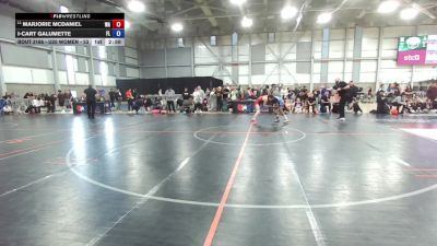 U20 Women - 53 lbs Champ. Round 2 - Marjorie McDaniel, WA vs I-Cart Galumette, FL