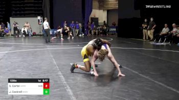 133 lbs Round Of 32 - Sean Carter, Appalachian State vs Jackson Cockrell, Maryland