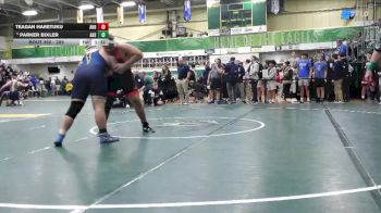 285 lbs Champ. Round 2 - Parker Bixler, Archbold High School vs Teagan Haretuku, Anderson