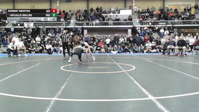 132 lbs Final - Robert Newton, Scituate vs Aplollo Bellini, Ponaganset