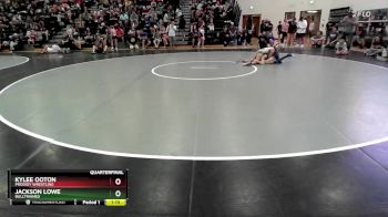 80 lbs Quarterfinal - Kylee Ooton, Prodigy Wrestling vs Jackson Lowe, BullTrained