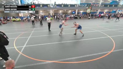 144 lbs Cons. Round 3 - James Onyski, Unattached vs Aiden Wasara, Unattached