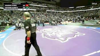 150-2A 5th Place Match - Braeden Flores, North Fork High School vs Giovonni Aldretti, Walsenburg Jr/Sr High School