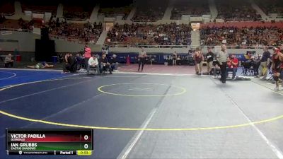 D2-132 lbs Cons. Semi - Ian Grubbs, Cactus Shadows vs Victor Padilla, Glendale