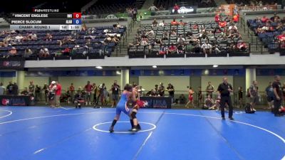 105 lbs Champ. Round 1 - Vincent Englese, ISI Wrestling Club vs Pierce Slocum, Alabama