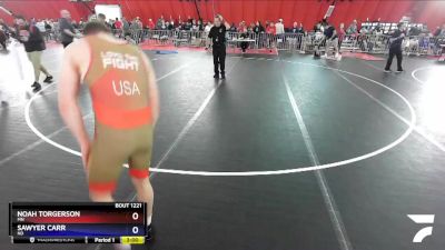 170 lbs Quarterfinal - Noah Torgerson, MN vs Sawyer Carr, ND
