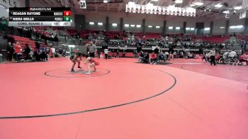 115 lbs Cons. Round 3 - Kiera Wells, El Paso Pebble Hills vs Reagan Rayome, Lewisville Marcus