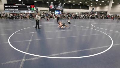 138 lbs Cons. Rd Of 64 - Aaron Gorbett, Basement Brawlers Wrestling Club vs James Pearson, Eaglecrest Wrestling Club