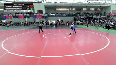 120 lbs Consi Of 8 #2 - Seamus Brannigan, Staples vs Georgios Sezenias, Ellis Tech