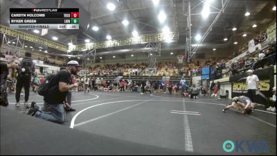 67 lbs Consolation - Kyler Powers, Southern Oklahoma Wrestling Club vs Mason Presgraves, Redskins Wrestling Club