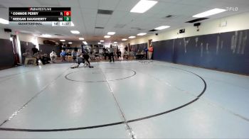 157 lbs Quarterfinal - Keegan Daugherty, Yucaipa vs Connor Perry, Point Loma