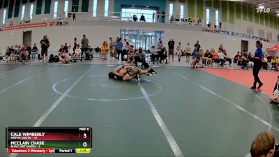 110 lbs Round 4 (6 Team) - McClain Chase, BHWC Dirt Divers vs Cale Wimberly, Misfits United