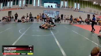110 lbs Round 4 (6 Team) - McClain Chase, BHWC Dirt Divers vs Cale Wimberly, Misfits United
