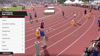 High School Boys' 4x100m Relay 3A, Finals 1