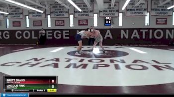 165 lbs Semifinal - Brett Skaug, UW - La Crosse vs Lincoln Fink, Sioux Falls