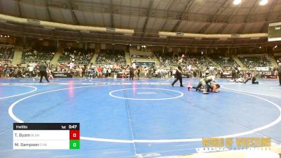 Consi Of 4 - Tiberius Byam, Blaine vs Maddox Sampson, Coweta Tiger Wrestling