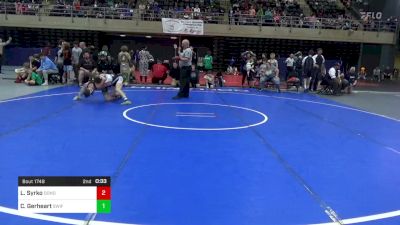 120 lbs Quarterfinal - Leif Syrko, Donora vs Chris Gerheart, Swiftwater