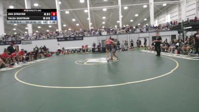 135 lbs Ava Strayer, Indiana Gold vs Talea Guntrum, Ohio Blue