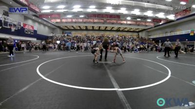 52 lbs Quarterfinal - Brooks Neef, D3 Wrestling Cluib vs Collin Wolfe, Shelton Wrestling Academy