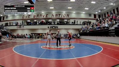 138 lbs Quarters & 1st Wb (16 Team) - Landon Brown, Gordon Lee vs Dylan Vetter, Toombs County