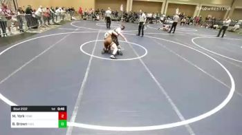 170 lbs Consi Of 8 #2 - Matthew York, Temecula Valley HS vs Brandon Brown, Fight Syndicate