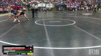 1 - 150 lbs Semifinal - Mason McCoy, Eastside vs Jackson Brockenbrough, Parry McCluer